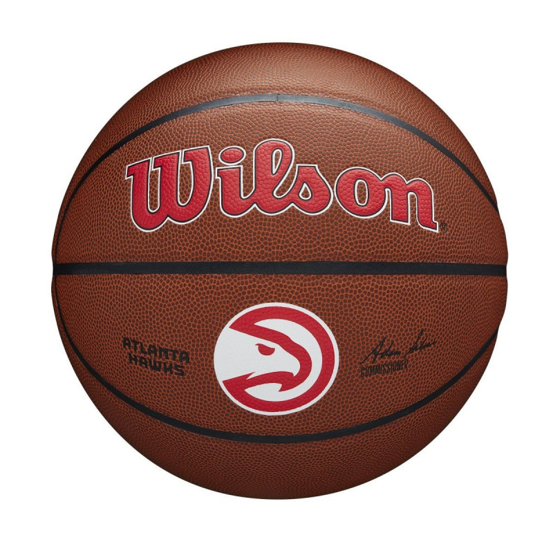 Pelota de baloncesto NBA Atlanta Hawks Wilson Team Alliance Exterior
