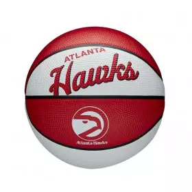 Mini Pelota de baloncesto NBA Atlanta Hawks Wilson Team Retro Exterior