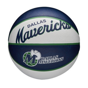 Wilson NBA Team Retro Dallas Mavericks Outdoor Mini Basketball