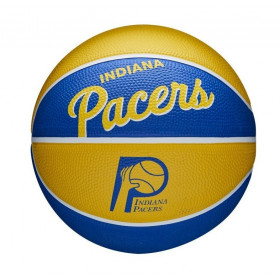Mini Ballon de Basketball NBA Indiana Pacers Wilson Team Retro Exterieur