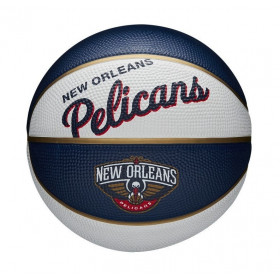 Mini Pelota de baloncesto NBA New Orleans Pelicans Wilson Team Retro Exterior