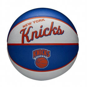 Mini Pelota de baloncesto NBA New York Knicks Wilson Team Retro Exterior