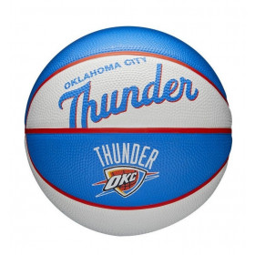 Mini Pelota de baloncesto NBA Oklahoma city thunder Wilson Team Retro Exterior