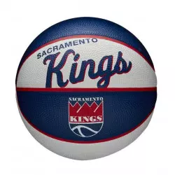 Mini Ballon de Basketball NBA Sacramento Kings Wilson Team Retro Exterieur