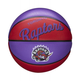 Mini Pelota de baloncesto NBA Toronto Raptors Wilson Team Retro Exterior