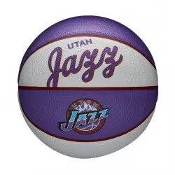 Mini Ballon de Basketball NBA Utah Jazz Wilson Team Retro Exterieur