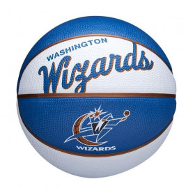 Mini Pelota de baloncesto NBA Washington Wizards Wilson Team Retro Exterior