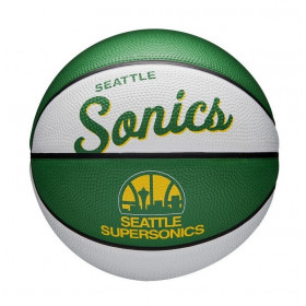 Mini Pelota de baloncesto NBA Seattle Supersonics Wilson Team Retro Exterior