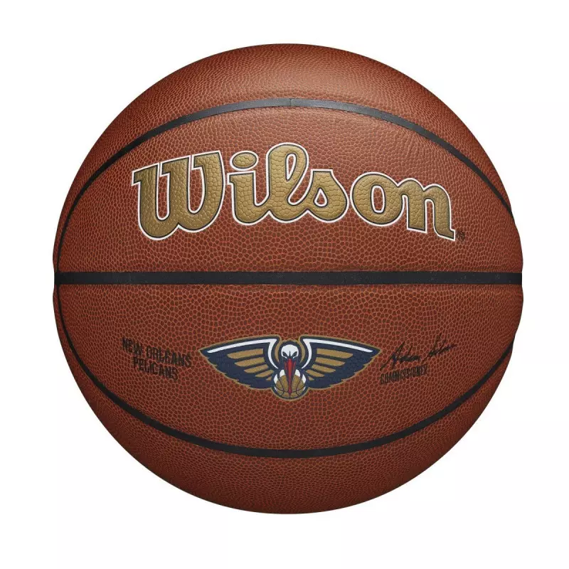 Ballon de Basketball NBA New Orleans Pelicans Wilson Team Alliance Exterieur
