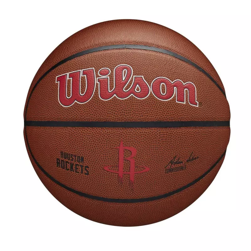 Ballon de Basketball NBA Houston Rockets Wilson Team Alliance Exterieur