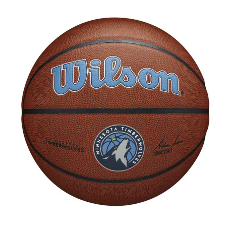 Wilson NBA Team Alliance Minnesota Timberwolves Outdoor Basketball