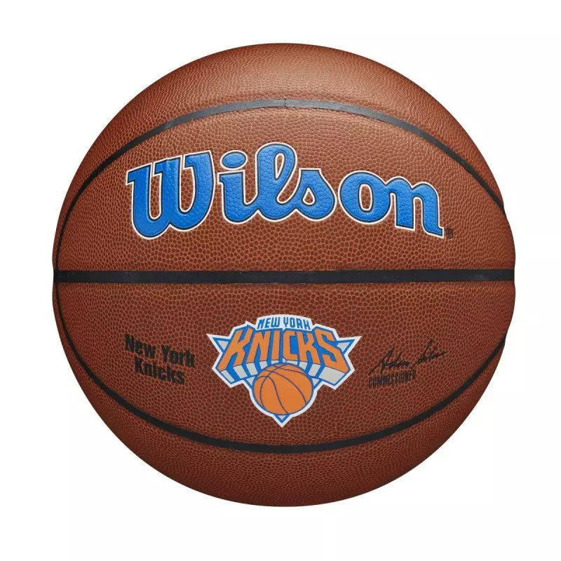 Ballon de Basketball NBA New York Knicks Wilson Team Alliance Exterieur