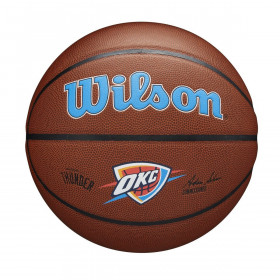 Pelota de baloncesto NBA Oklahoma city thunder Wilson Team Alliance Exterior