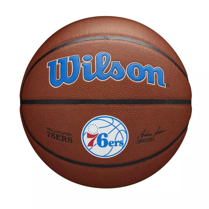 Pelota de baloncesto NBA Philadelphia 76ers Wilson Team Alliance Exterior