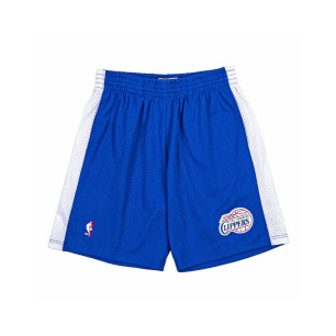 Short NBA Mitchell & Ness Swingman Los Angeles Clippers 2002 Azul