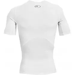 T-shirt de compression à manche courte Under Armour HeatGear Blanc pour homme