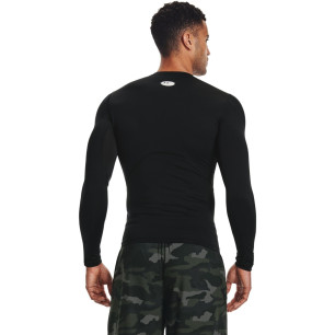 T-shirt de compresión Mangas largas Under Armour Heatgear negro