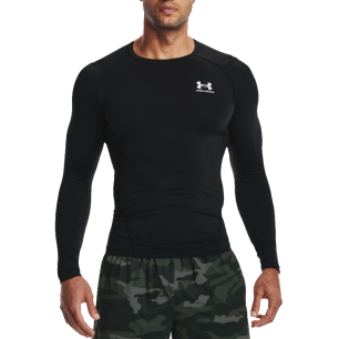 T-shirt de compresión Mangas largas Under Armour Heatgear negro