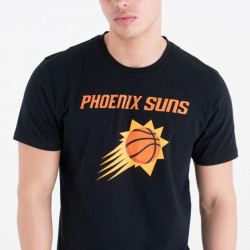 T-Shirt NBA Phoenix suns New Era Team logo Noir