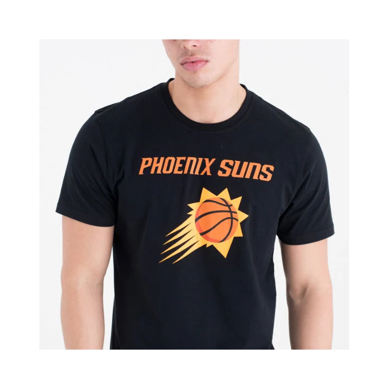 Men's New Era Team logo T-shirt NBA Phoenix suns Black