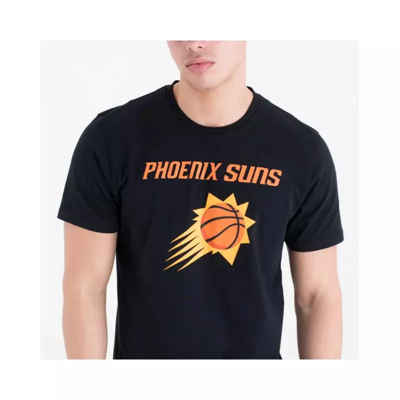 T-Shirt NBA Phoenix suns New Era Team logo Noir