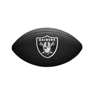 Wilson NFL Soft touch team logo Mini Ball Las Vegas Raiders black