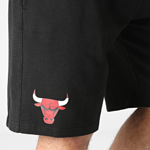 Men's New Era Team Logo Short NBA Chicago Bulls Black