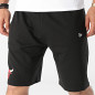 Short NBA Chicago Bulls New Era Team Logo Noir pour homme