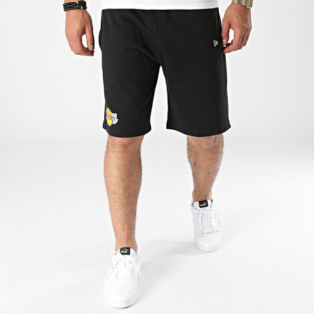 Short NBA Los Angeles Lakers New Era Team Logo para hombre
