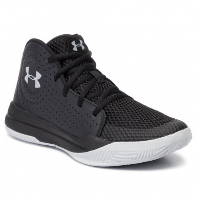Chaussure de Basket Under Armour Jet Mid 2019 Noir pour junior