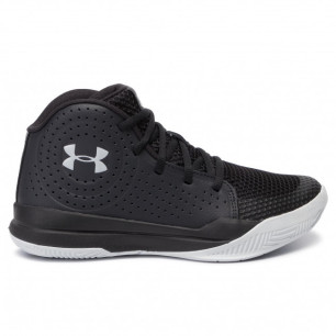 Kid's Under Armour Jet Mid 2019 basketball shoe Black
