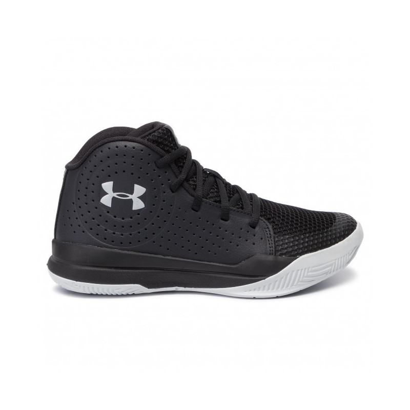 Kid's Under Armour Jet Mid 2019 basketball shoe Black