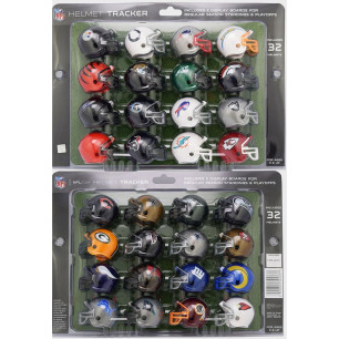 Mini casques NFL Riddell Tracker Set