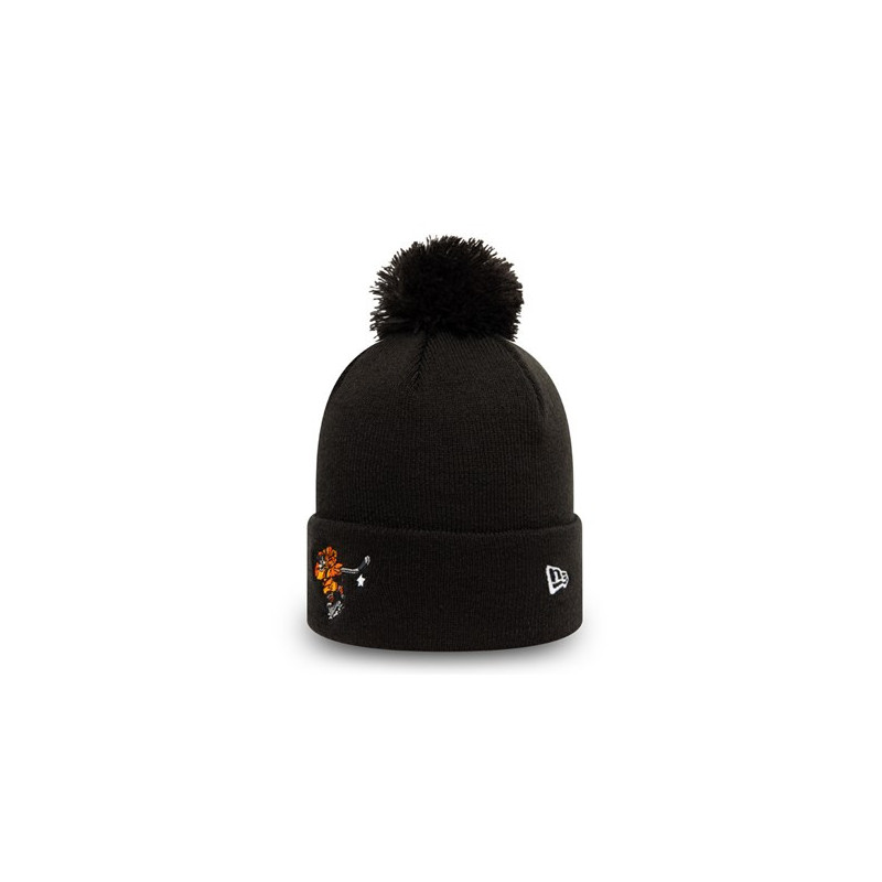 Kid's New Era Hockey sport Goofy Bobble Black