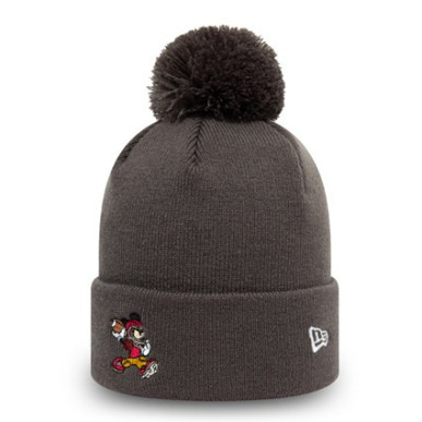 Bonnet New Era Football sport Mickey Gris pour enfant