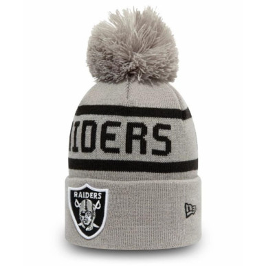 Gorro NFL Oakland Raiders New Era Jake Cuff Gris para nino