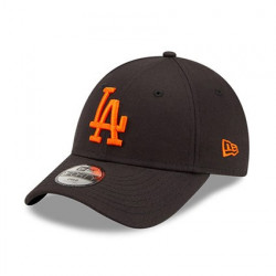 Gorra MLB Los Angeles Dodgers New Era League Essential 9Forty negro para nino