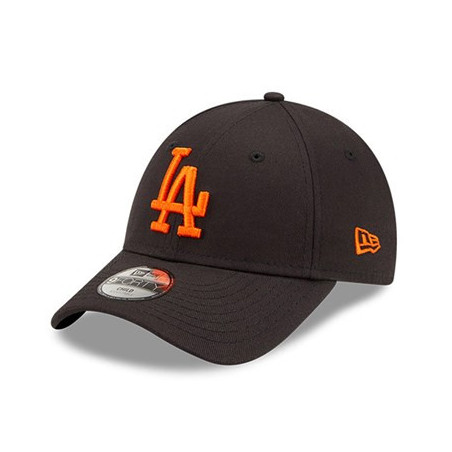 Kid's New Era League Essential 9Forty hat MLB Los Angeles Dodgers Black