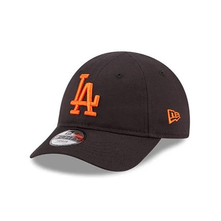 Gorra MLB Los Angeles Dodgers New Era League Essential 9Forty Negro para nino