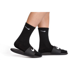 sandalia Nike Kawa (GS) negro para nino
