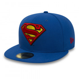Gorra Superman New Era basic 59fifty azul