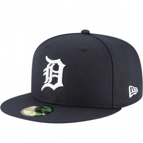 Casquette MLB Detroit Tigers New Era Authentic Collection 59fifty Bleu Navy