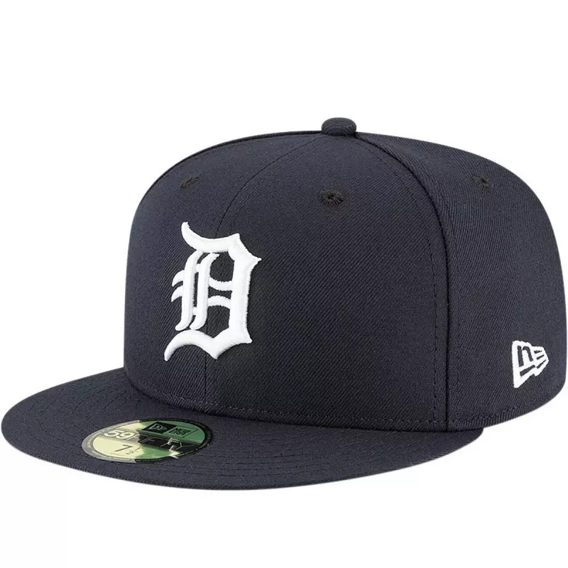 Casquette MLB Detroit Tigers New Era Authentic On Field Game 59FIFTY Bleu Marine