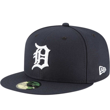 Men's New Era Authentic On Field Game 59FIFTY Cap MLB Detroit Tigers navy
