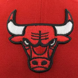 Gorra NBA Chicago Bulls New Era basic 59fifty Rojo