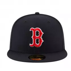 Casquette MLB Boston Red Sox New Era Authentic On Field Game 59FIFTY Bleu marine