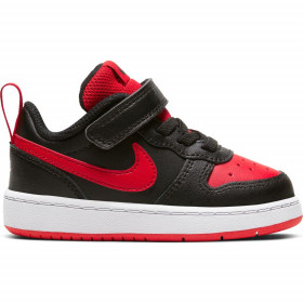 Zapatos Nike Court Borough Low 2 (TD) Toddler Rojo para bebe