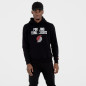 Men's New Era team logo PO Hoody NBA Portland Trail blazers Black