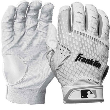 Guantes de Batting Franklin 2ND Skinz Blanco