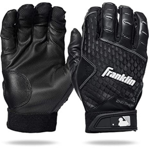 Guantes de Batting Franklin 2ND Skinz Negro